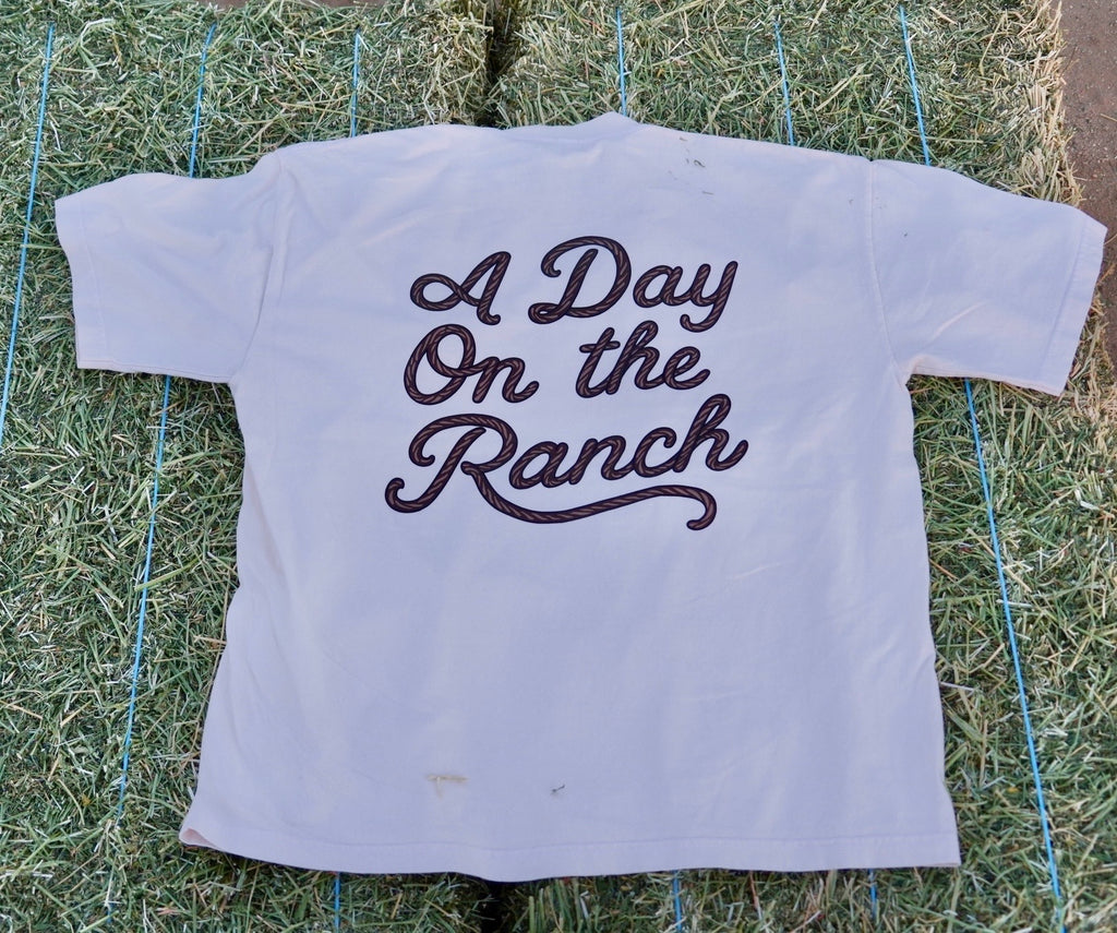 A Day on the Ranch Script Tee